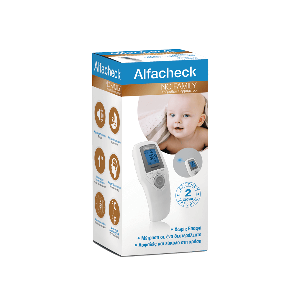 ALFACHECK NC FAMILY ΥΠΕΡΥΘΡΟ ΘΕΡΜΟΜΕΤΡΟ