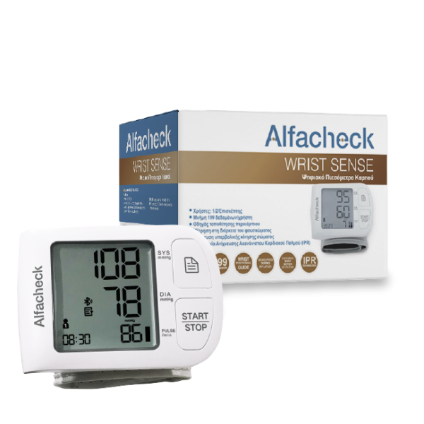 ALFACHECK ΠΙΕΣΟΜΕΤΡΟ ΚΑΡΠΟΥ WRIST SENSE